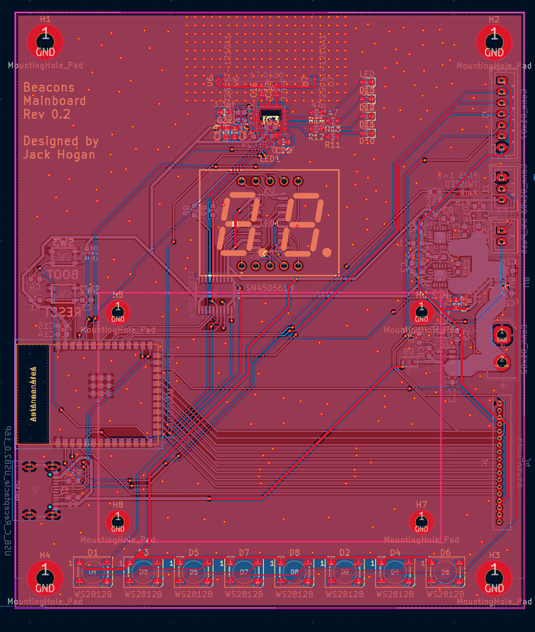 The main PCB.