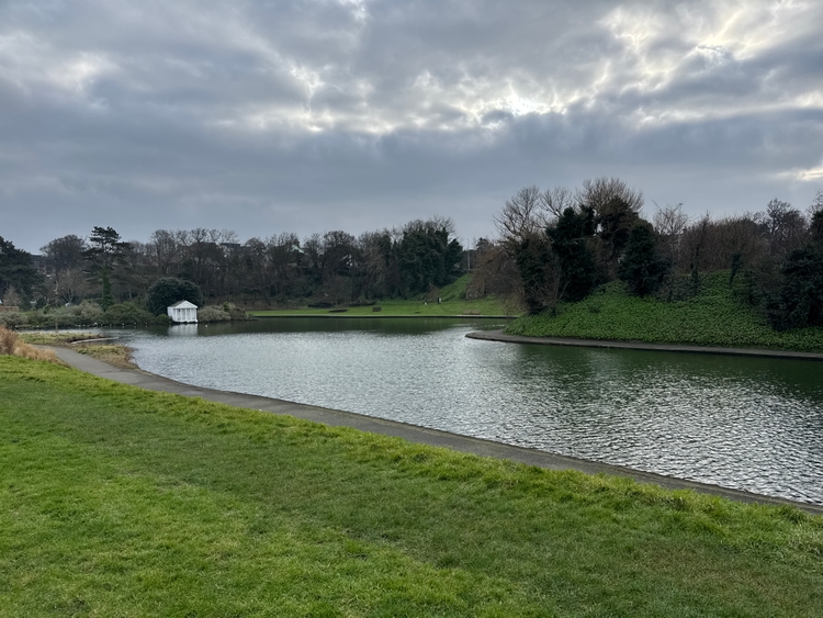 A pond at Blackrock Park