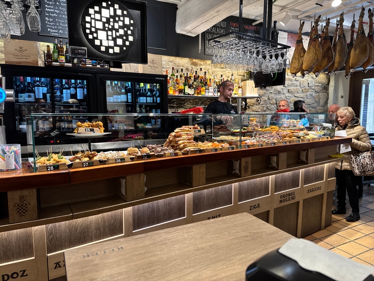 A small tapas place we found