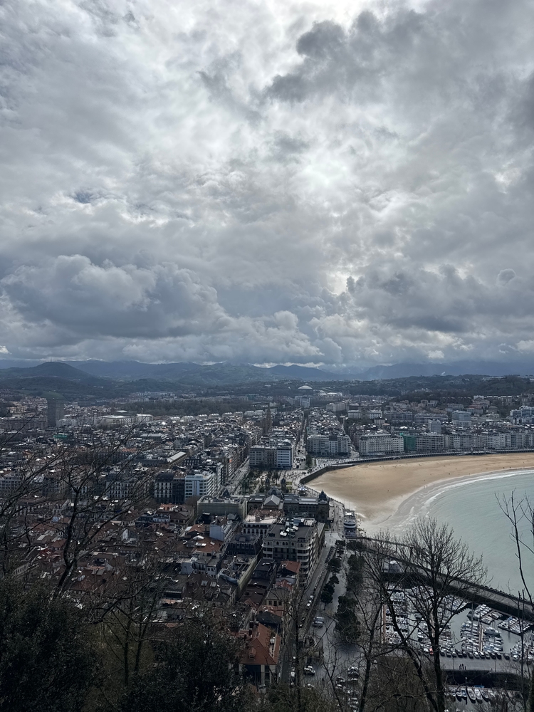 The city of San Sebastián