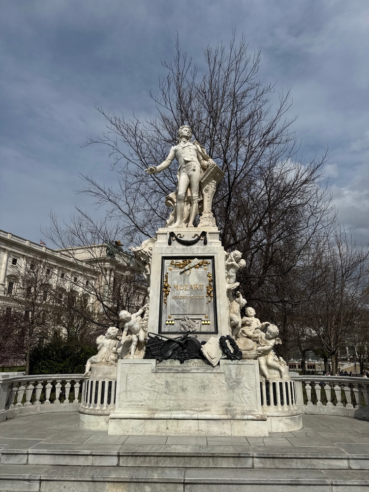 A memorial to Mozart