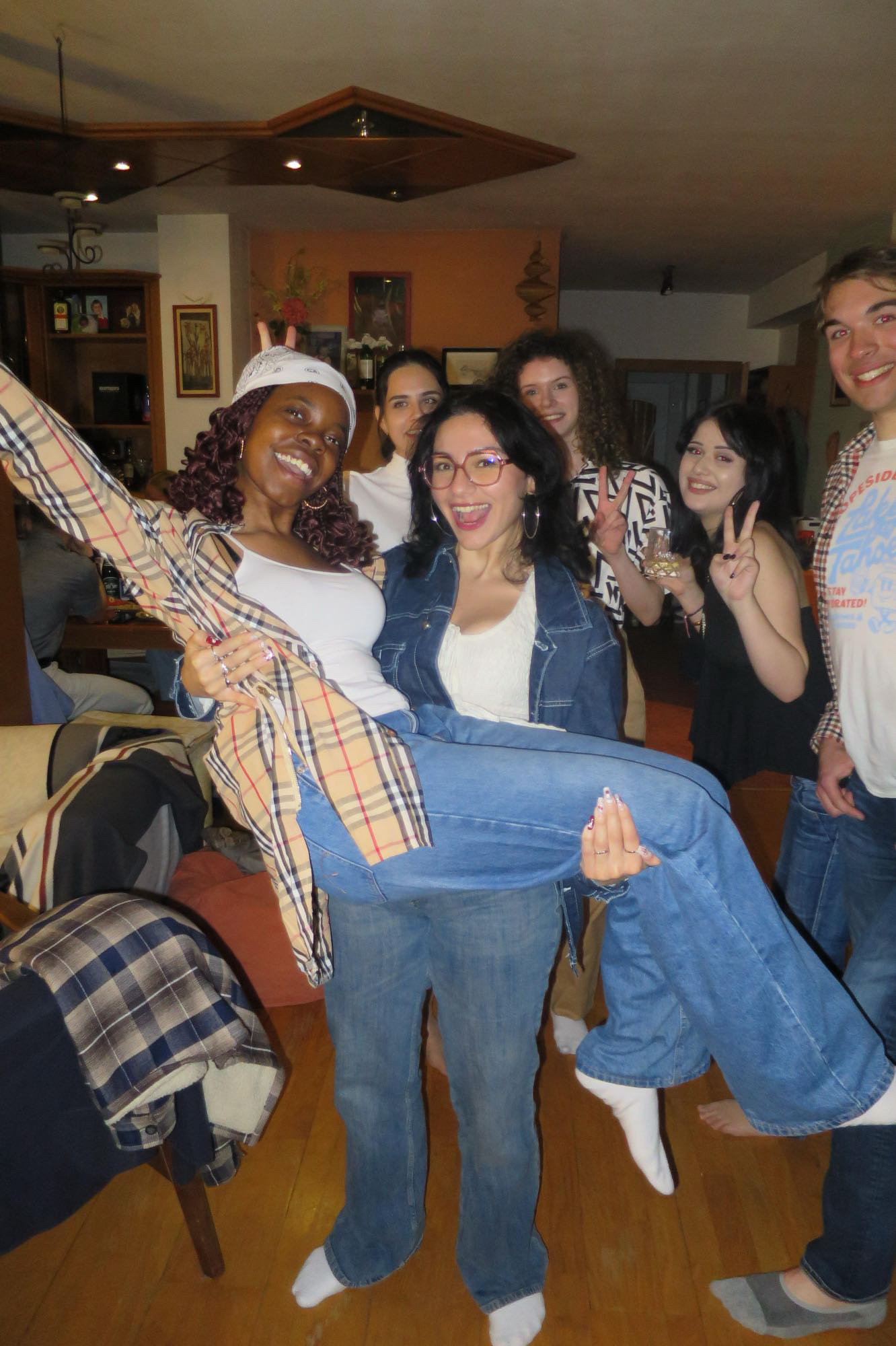 Some people I met at the party in Vienna