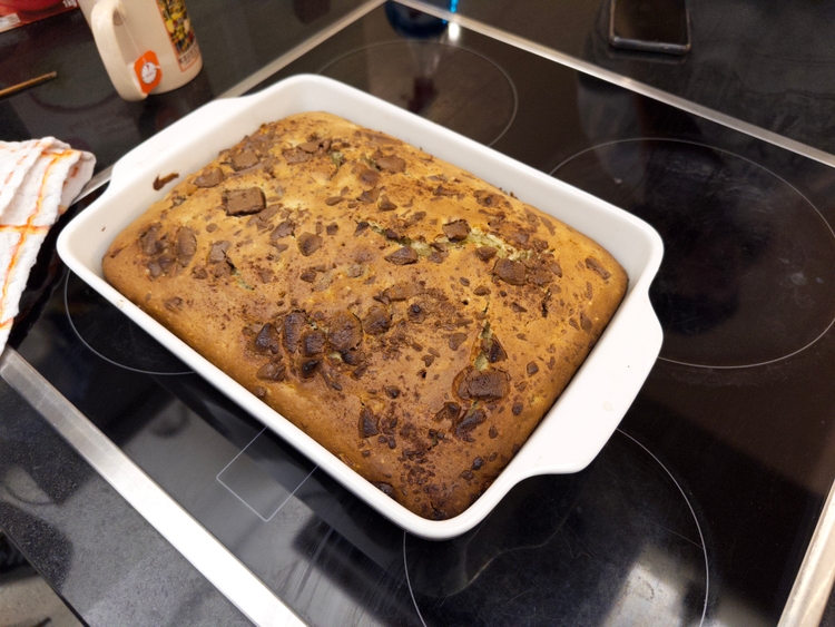 Chocolate chip banana bread